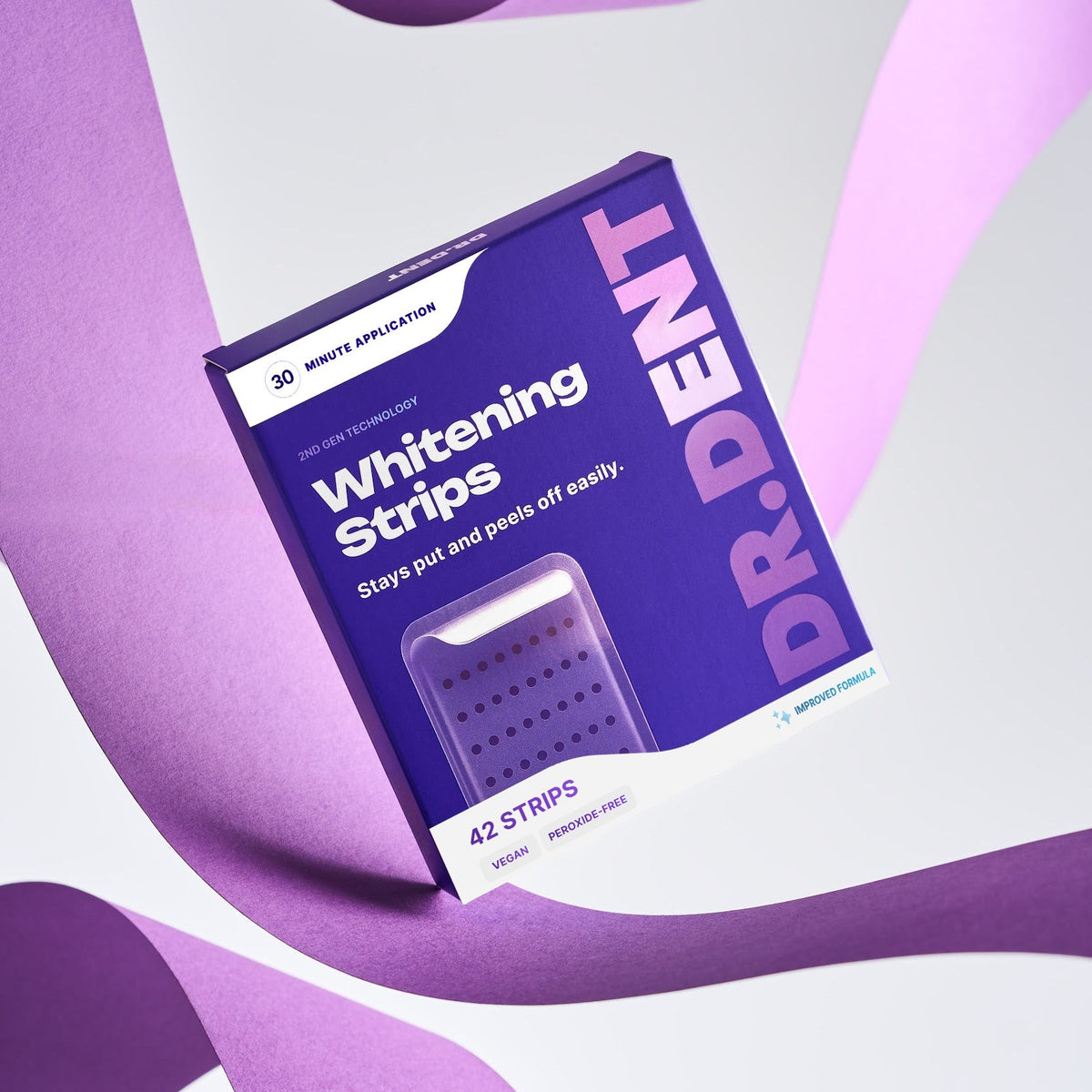 Bandes blanchissantes violettes 4